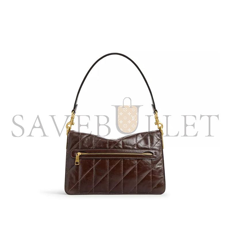 COACH CHAIN TABBY SHOULDER BAG WITH QUILTING CAF55 (26*17*9cm)